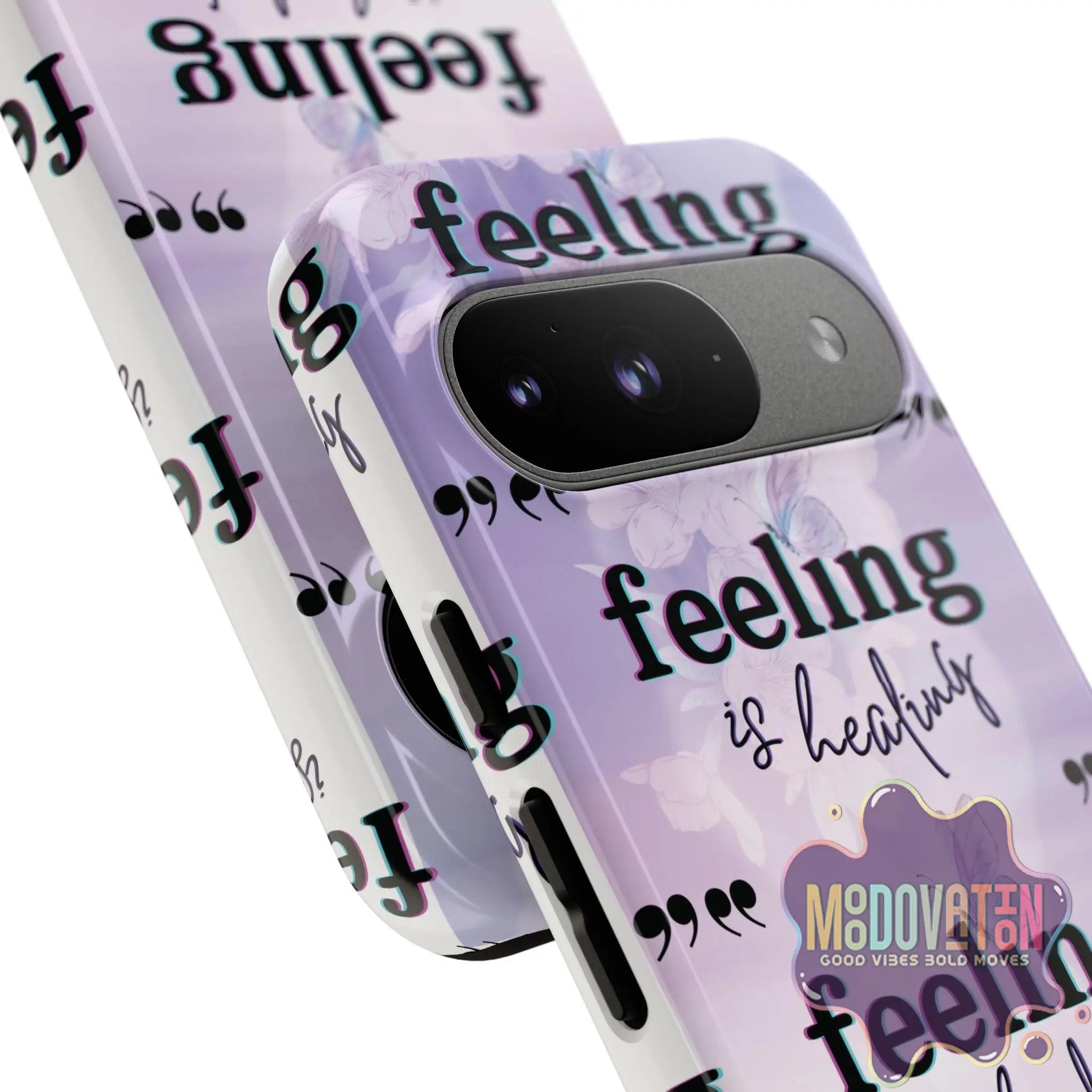 Feeling Is Healing Phone Case - Lilac - MOODOVATION