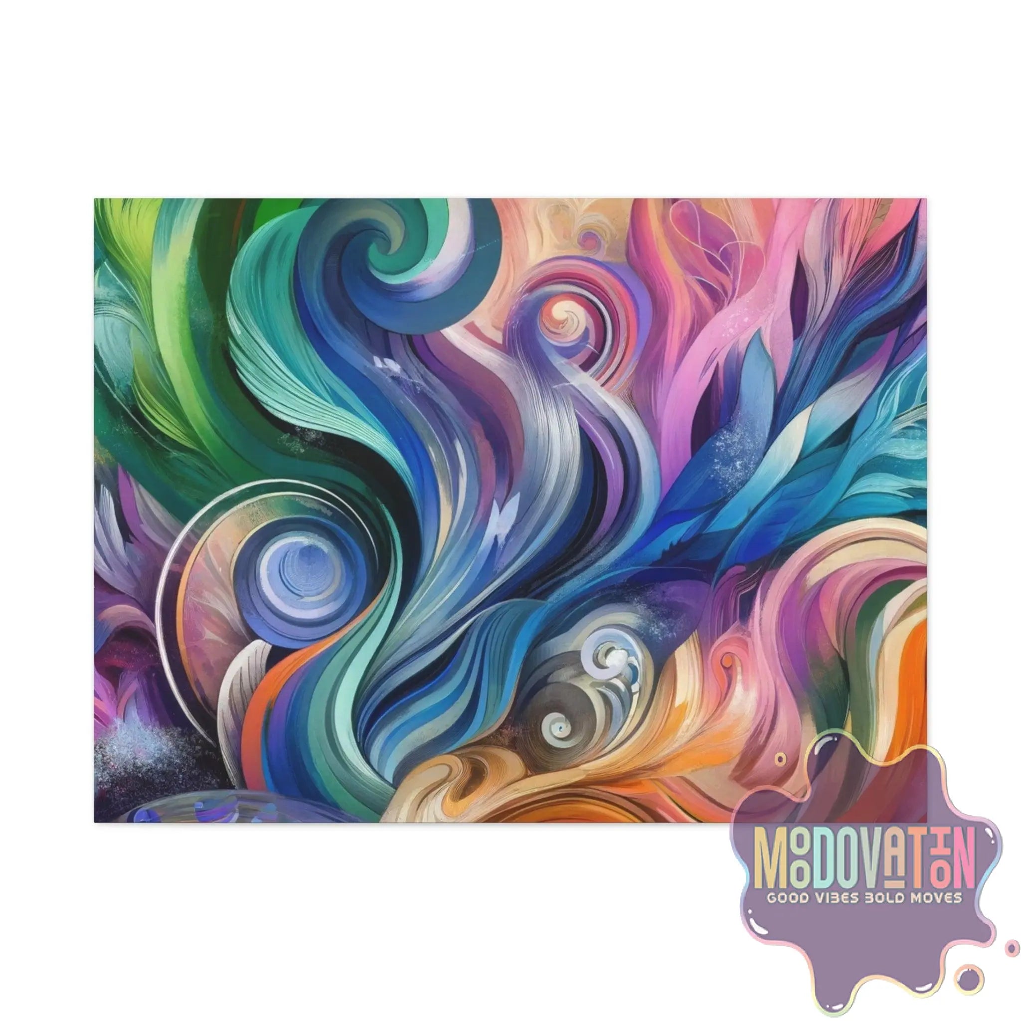 Ethereal Flow Matte Canvas - MOODOVATION