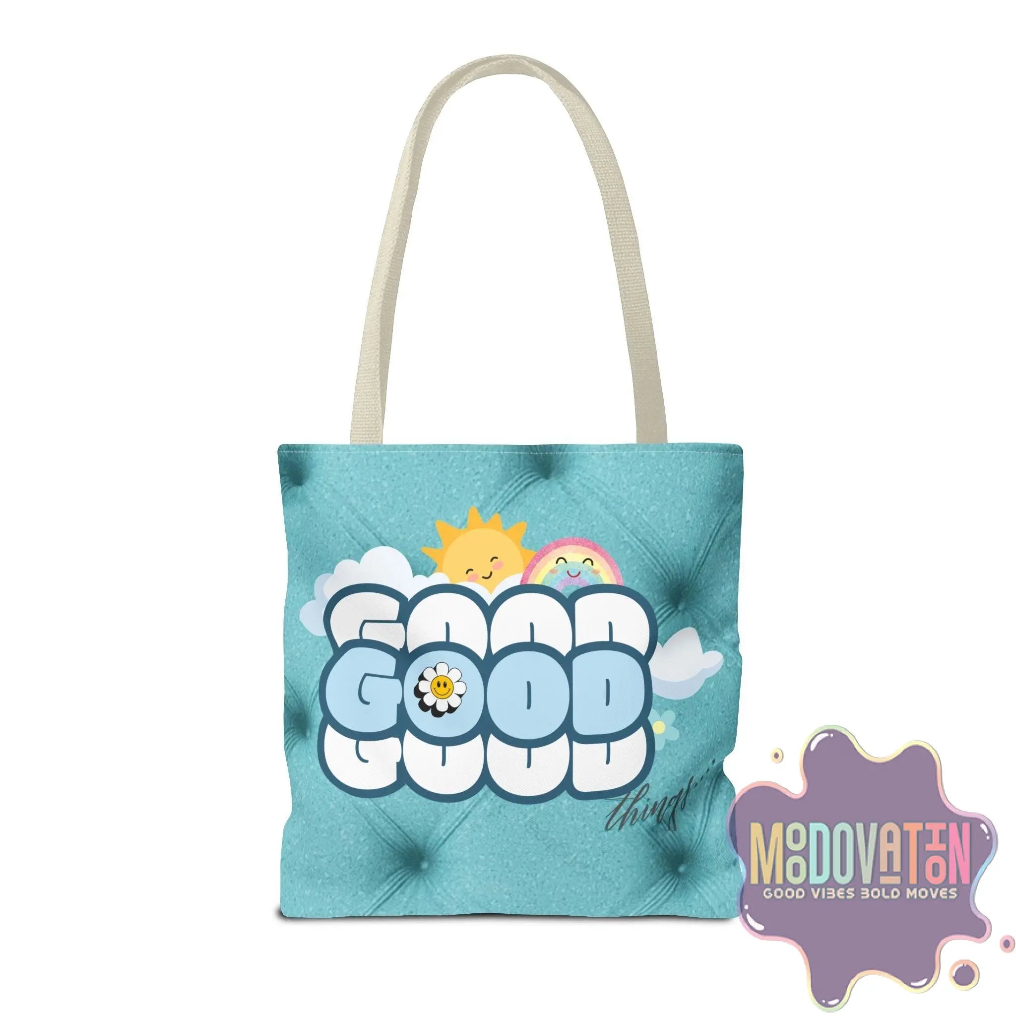 Good Things Tote Bag - Teal - MOODOVATION
