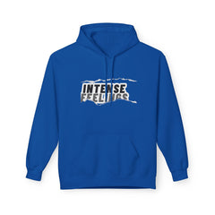 Intense Feelings Unisex Midweight Hoodie - Grey Print