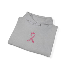 Pink Ribbon Awareness Hoodie, Unisex Sweatshirt for Fundraising, Breast Cancer Awareness Month, Inspirational Gift, Cozy Jumpsuit