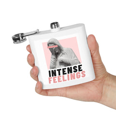 Intense Feelings Stainless Steel Flask - 6oz