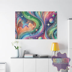 Cosmic Symphony Matte Canvas - MOODOVATION