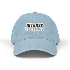 Intense Feelings - Embroidered Denim Hat