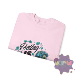 Feeling Is Healing Unisex Heavy Blend Crewneck Sweatshirt - MOODOVATION