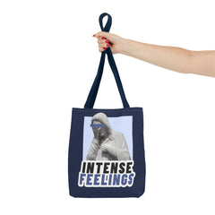 Intense Feelings Tote Bag - Navy Print