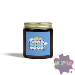 Good Things Scented Coconut Apricot Wax Candle (4oz, 9oz) - MOODOVATION