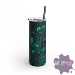 Feeling Is Healing Maars Maker Skinny Matte Tumbler, 20oz - MOODOVATION