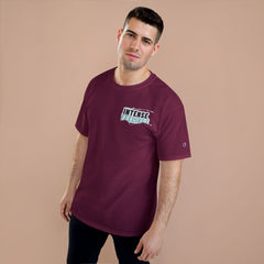 Intense Feelings - Cyan Print Unisex Champion T-Shirt