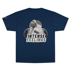 Intense Feelings - Grey Print Unisex Champion T-Shirt