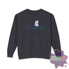 Feeling Is Healing Lightweight Crewneck Sweatshirt - Spring Edition Moodovation