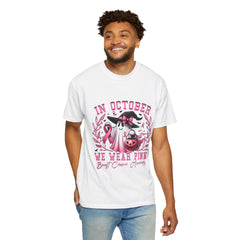 In October We Wear Pink – Breast Cancer Awareness Unisex T-Shirt