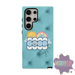 Good Things Phone Case - Teal - MOODOVATION
