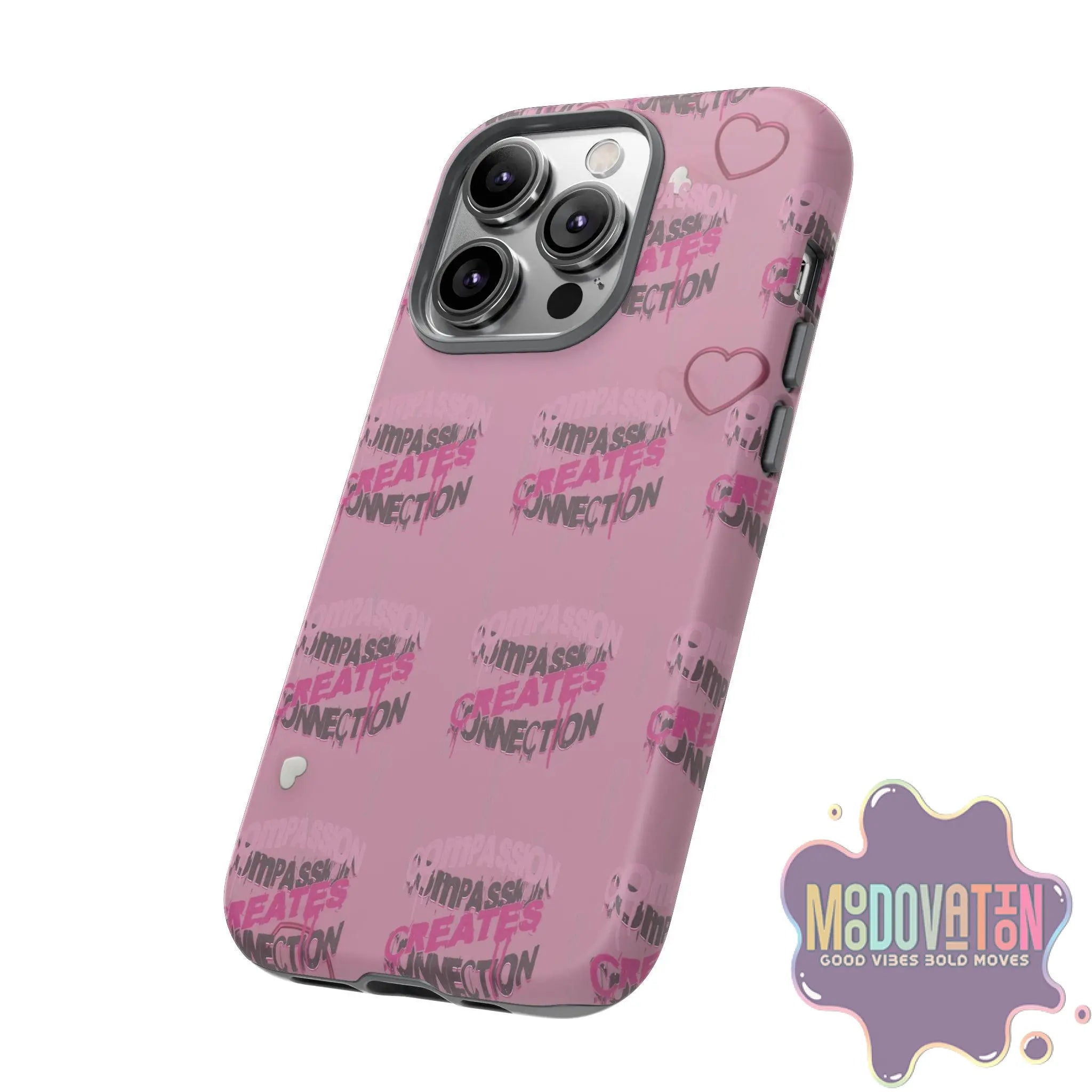 Compassion Creates Connection Phone Case - MOODOVATION
