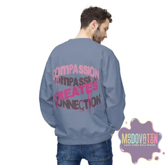 Self-Compassion Unisex Midweight Crewneck Sweatshirt - MOODOVATION