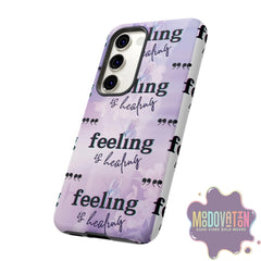 Feeling Is Healing Phone Case - Lilac - MOODOVATION