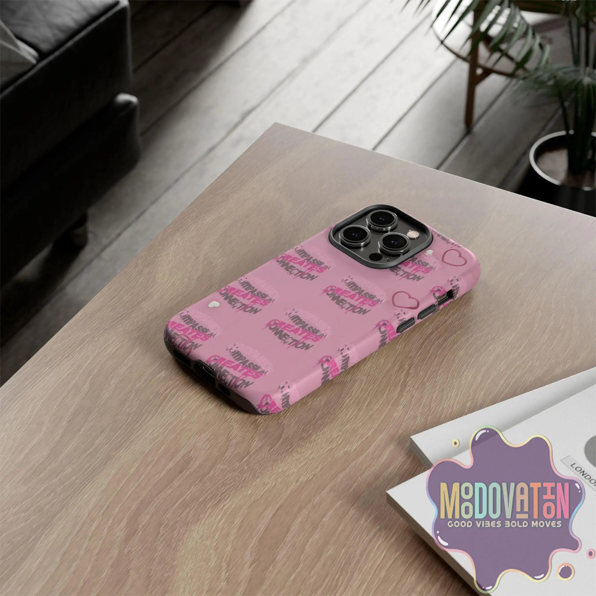 Compassion Creates Connection Phone Case - MOODOVATION
