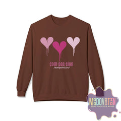 Self-Compassion Unisex Midweight Crewneck Sweatshirt - MOODOVATION