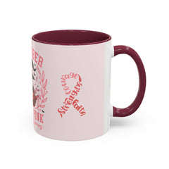In October We Wear Pink Breast Cancer Awareness - Ceramic Coffee Mug