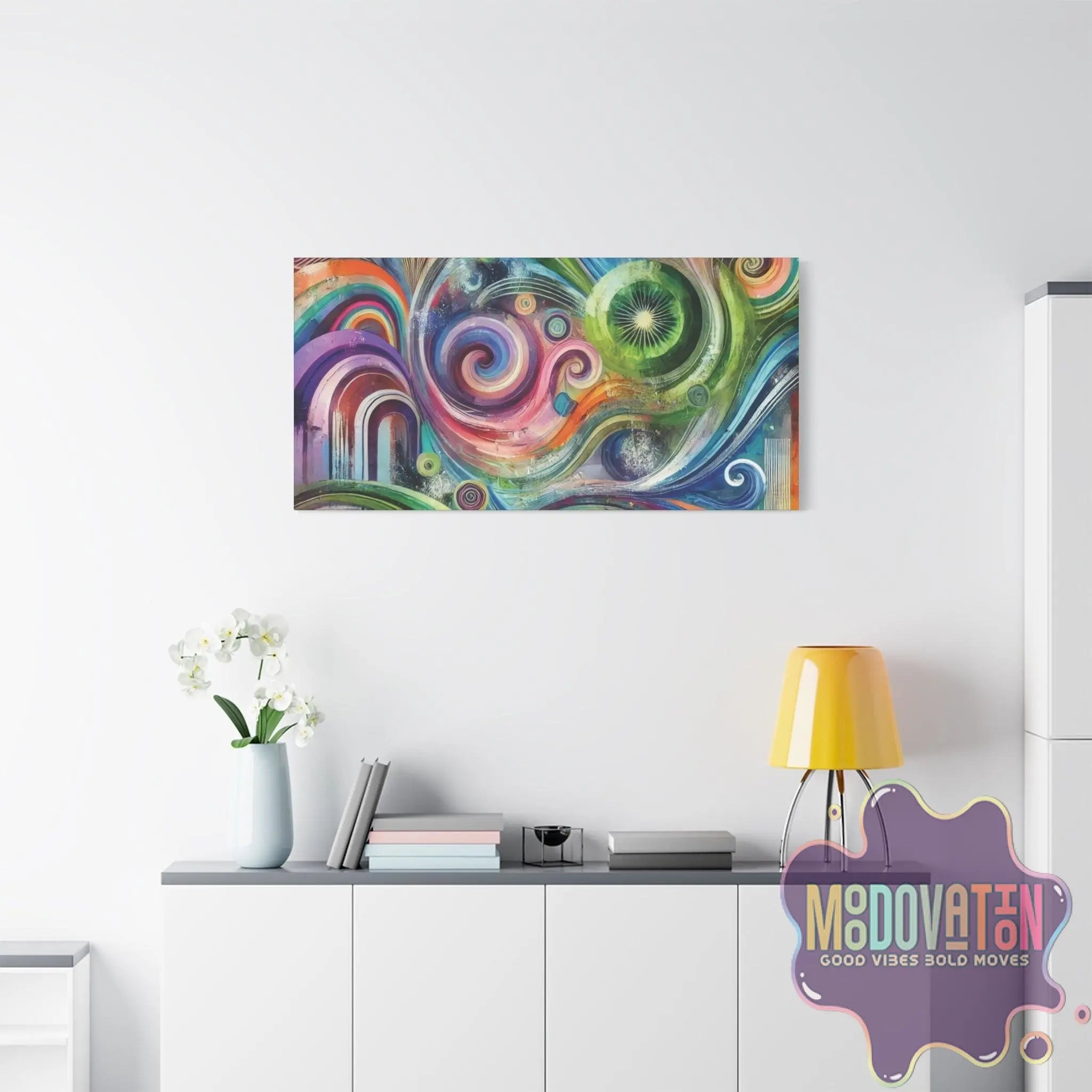 Galactic Radiance Matte Canvas - MOODOVATION