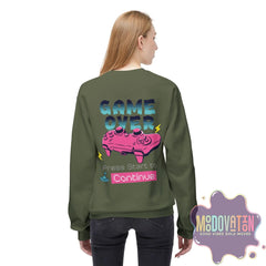 Game Over Unisex Midweight Crewneck Sweatshirt - MOODOVATION