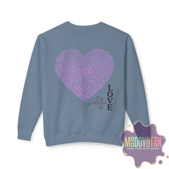Feeling Is Healing Lightweight Crewneck Sweatshirt - Spring Edition Moodovation