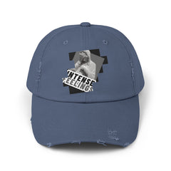 Intense Feelings - Grey Print Vintage Distressed Hat