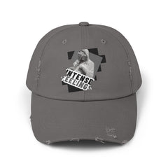 Intense Feelings - Grey Print Vintage Distressed Hat