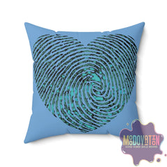 Feeling Is Healing Faux Suede Square Pillow - MOODOVATION