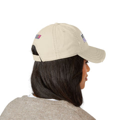 Intense Feelings - Distressed Embroidered Dad Hat