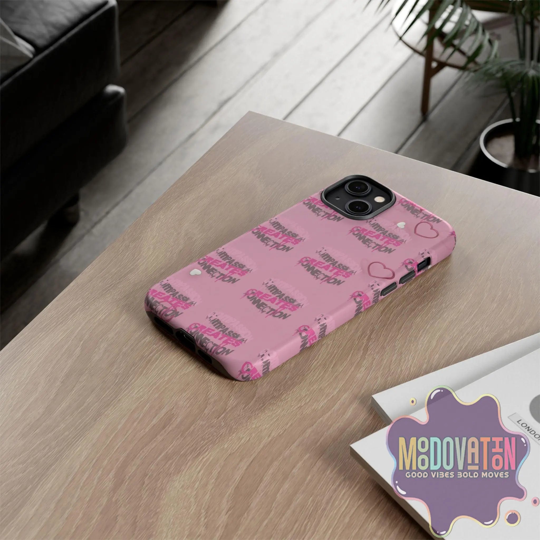 Compassion Creates Connection Phone Case - MOODOVATION