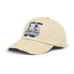 Intense Feelings - Navy Print Vintage Distressed Hat