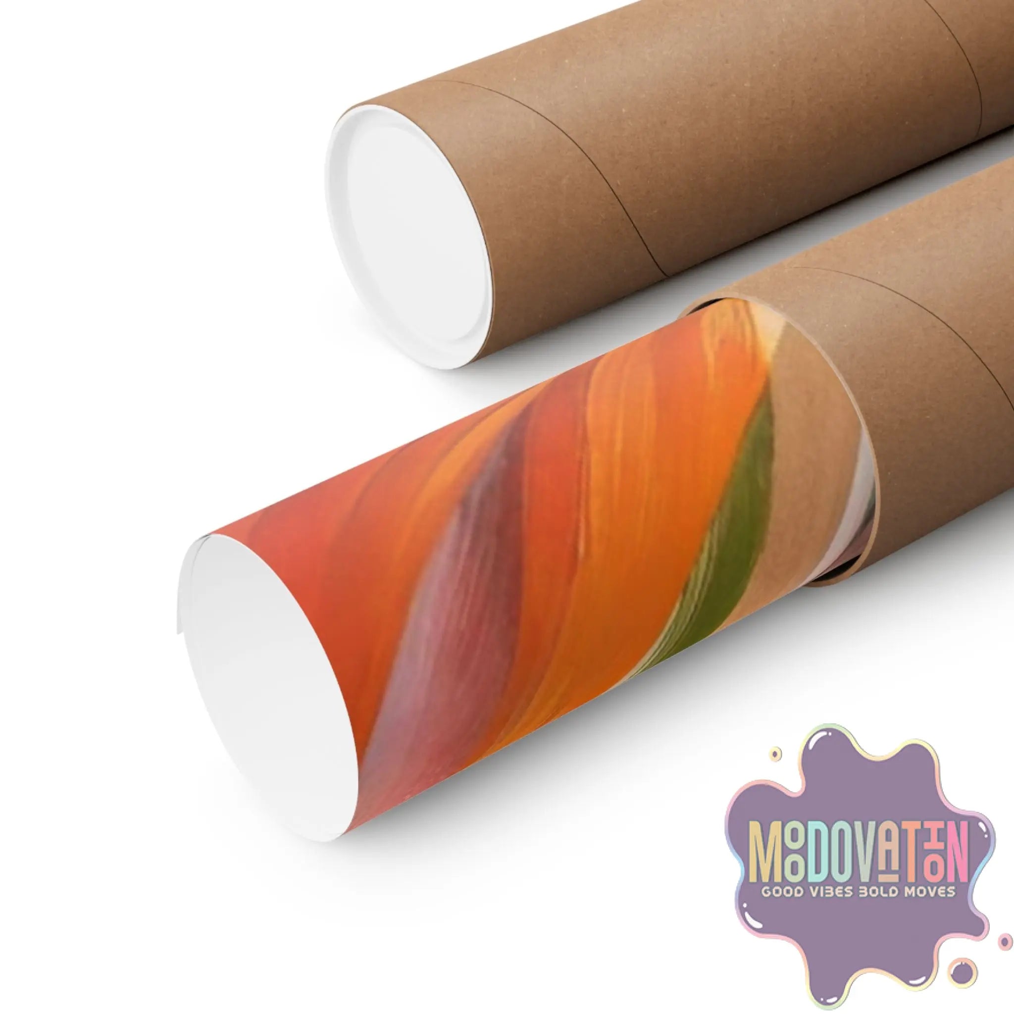 Ethereal Flow Matte Poster - MOODOVATION