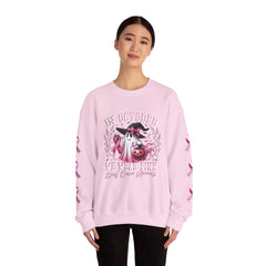 In October We Wear Pink – Breast Cancer Awareness Unisex Crewneck Sweatshirt
