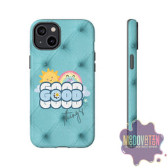 Good Things Phone Case - Teal - MOODOVATION