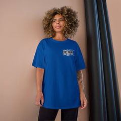 Intense Feelings - Navy Print Unisex Champion T-Shirt