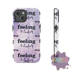 Feeling Is Healing Phone Case - Lilac - MOODOVATION