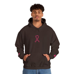 Pink Ribbon Awareness Hoodie, Unisex Sweatshirt for Fundraising, Breast Cancer Awareness Month, Inspirational Gift, Cozy Jumpsuit