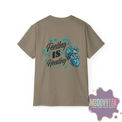 Feeling is Healing Stoicism - Unisex Ultra Cotton T-Shirt - MOODOVATION