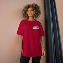 Intense Feelings - Cyan Print Unisex Champion T-Shirt