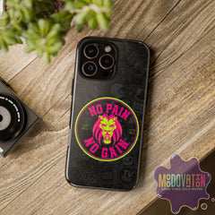 No Pain No Gain Phone Case - Black - MOODOVATION