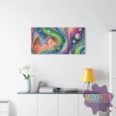 Cosmic Symphony Matte Canvas - MOODOVATION