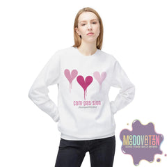 Self-Compassion Unisex Midweight Crewneck Sweatshirt - MOODOVATION