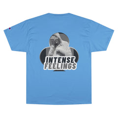 Intense Feelings - Grey Print Unisex Champion T-Shirt