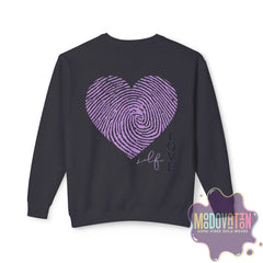 Feeling Is Healing Lightweight Crewneck Sweatshirt - Spring Edition Moodovation