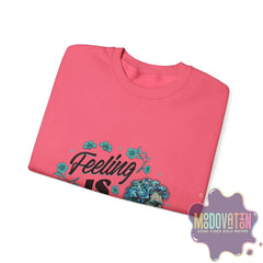 Feeling Is Healing Unisex Heavy Blend Crewneck Sweatshirt - MOODOVATION