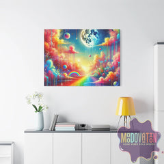Lunar Euphoria Matte Canvas - MOODOVATION