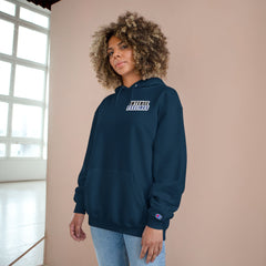 Intense Feelings Champion Unisex Hoodie - Navy Print