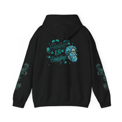Feeling Is Healing - Unisex Statement Sleeve Hoodie