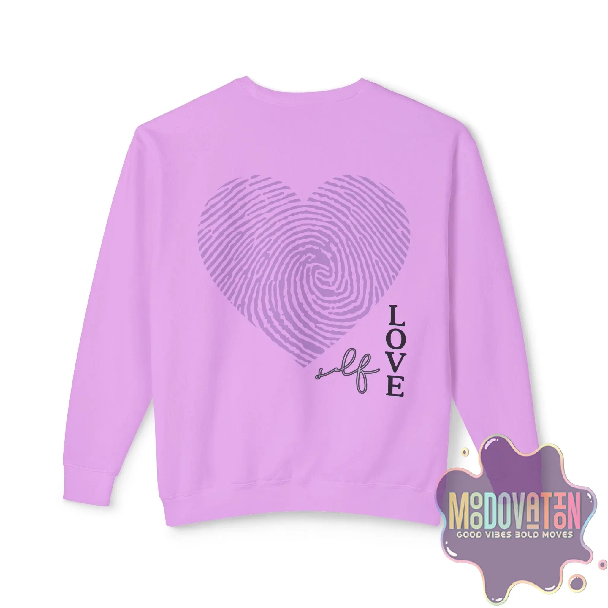 Feeling Is Healing Lightweight Crewneck Sweatshirt - Spring Edition Moodovation
